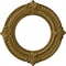 Ekena Millwork Benson Ceiling Medallion (Fits Canopies up to 6 1/8"), 11 1/8"OD x 6 1/8"ID x 5/8"P, Gold CM11BNGLS - alternate 1